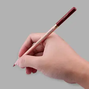 شين بون 4 قطع مجموعة أقلام الرسم من الكربون اللون الأحمر ألوان الرسم جودة عالية مجموعة أقلام الرسم