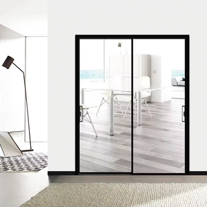 Fuson 2025 Diseño Puente roto Aluminio Aislamiento térmico Puertas corredizas de vidrio panorámicas para sala de estar para balcón - Product Image 1