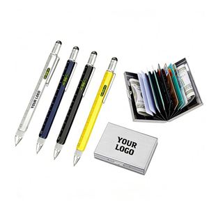 Stylo bille multifonction personnalisé avec logo pour promotion, entreprise, bureau, cadeau, fournitures de bureau - Product Image 1