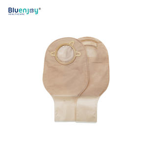 Sac BLUENJOY Colo/illeostomy, jetable, opaque, drainable, 55 - 60mm, sac de colostomie 30's pour colostomie exportateur d'usine - Product Image 4