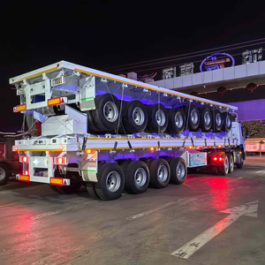 Semirremolque de 4 Ejes con Plataforma de Acero para Transporte de Contenedores, Carga Útil Máxima Superior a 30000 Kg - Product Image 2