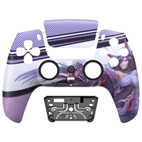 EXtremeRate Luna coque de remplacement redessinée coques personnalisées façade pour boîtiers de manette PS5
