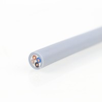 Cable de Cadena Portacables, Conductor de Cobre, Aislamiento de PVC, Elástico Suave, -40~105, Marca LIBIN, Modelo NBR-JTV 4x0.5
