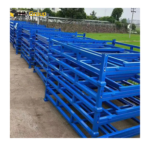 Hochleistungs-vertikale pulver beschichtete Metallstahl-Stapel lager regale für Stoff rollen - Product Image 4