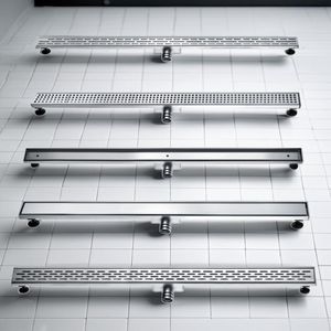 ท่อระบายน้ำ304พื้นห้องน้ำสแตนเลสสำหรับห้องน้ำยาว500-1000มม. สามารถไหลได้สูง - Product Image 1