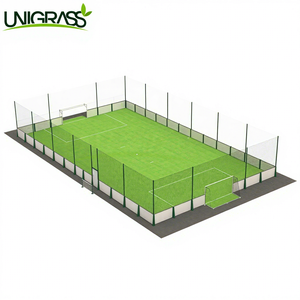 Terrain <span class=keywords><strong>de</strong></span> Futsal Personnalisable 5 contre 5 avec <span class=keywords><strong>Cage</strong></span> et Panneaux Professionnels pour Football en Extérieur - Product Image 1