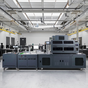 Mesin Cetak Tas Non-woven <span class=keywords><strong>UV</strong></span> Single Pass Kecepatan Tinggi Satu Lintasan CMYKW 5 Warna untuk Kotak Pizza Bergelombang - Product Image 3