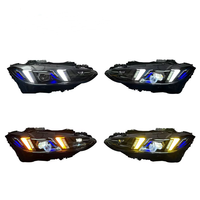 Luz diurna DRL de ojo de serpiente modificada para faros delanteros de BMW Serie 4 G22 G82 G80 G26 21-25, amarilla y blanca, con efecto de sombra negra