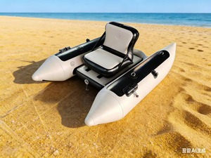 Bote Inflable para 1 Persona, Bote de Pesca, Bote de Pesca con Señuelos, Catamarán <span class=keywords><strong>Pequeño</strong></span> de Fibra de Vidrio para una Persona - Product Image 2