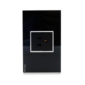 Prise électrique et interrupteur, interrupteur et prise murale sud-américains à trois trous, prise murale standard américaine - Product Image 3