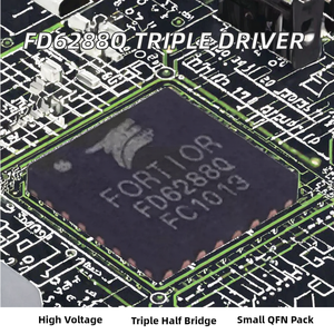 Nouvelle puce de circuit intégré de pilote de puissance triphasé haut/bas de gamme JSM6288Q QFN24 d'origine - Product Image 2