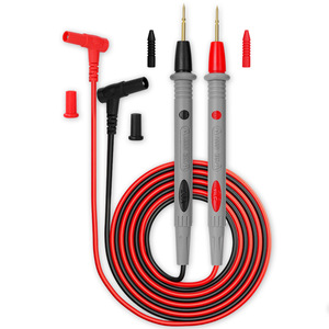 Cables de Prueba para Multímetro de 10A/20A, con Aislamiento de Silicona y Puntas de Aleación para Multímetro Digital - Product Image 1