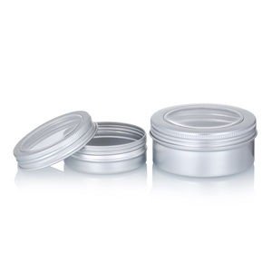 10G 10Ml Rỗng Nail Lưu Trữ Hộp <span class=keywords><strong>PVC</strong></span> Rõ Ràng Cửa Sổ Vàng Bạc Đen Mỹ Phẩm <span class=keywords><strong>Container</strong></span> Nhôm Tin Lọ Bao Bì Cho Son Dưỡng Môi - Product Image 4