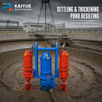 Pompa Lumpur Submersible Zjq Kaiyue Industrial Mud Sludge China, Kustomisasi Tinggi, Tegangan 240v 380v, untuk Pengeboran