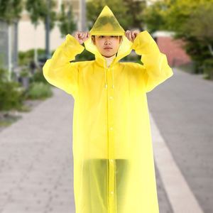 Poncho de pluie transparent épais pour femmes, résistant aux fortes pluies, pour adultes, voyages en plein air - Product Image 4