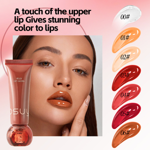 Gloss à lèvres gelée 10g NOUVEAU 2026 Végétalien Bio Peptide Effet Miroir Brillant Teinté Hydratant <span class=keywords><strong>Masque</strong></span> Lèvres Nourrissant Liquide Vente en Gros - Product Image 6