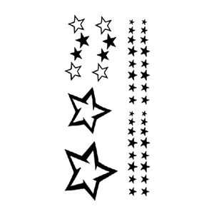 <span class=keywords><strong>Tatuajes</strong></span> de tamaño pequeño diseños de estrellas mano <span class=keywords><strong>cuello</strong></span> personalizado transferencia impermeable tatuaje temporal pegatinas - Product Image 5