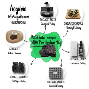 Poudre d'extrait de Shilajit naturel en vrac 5% 10% 20% 40% 50% 70% + poudre de Shilajit d'acide fulvique de l'extrait de Shilajit de l'Himalaya - Product Image 4