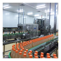 Ligne de traitement de jus de fruits frais mangue entièrement automatique Ligne de production de boissons oranges Machine de remplissage de jus de grenade