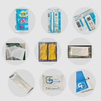 Machine d'emballage professionnelle à performance stable avec contrôle PLC pour l'emballage de bonbons, biscuits, pain et autres produits alimentaires en sachets de type oreiller
