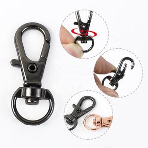डीपीएल बीएफ131 स्विवेल लॉस्टर क्लैंप हुक स्नैप हार्डवेयर के लिए बैग कीचेन कुत्ते कॉलर सामान के लिए - Product Image 3