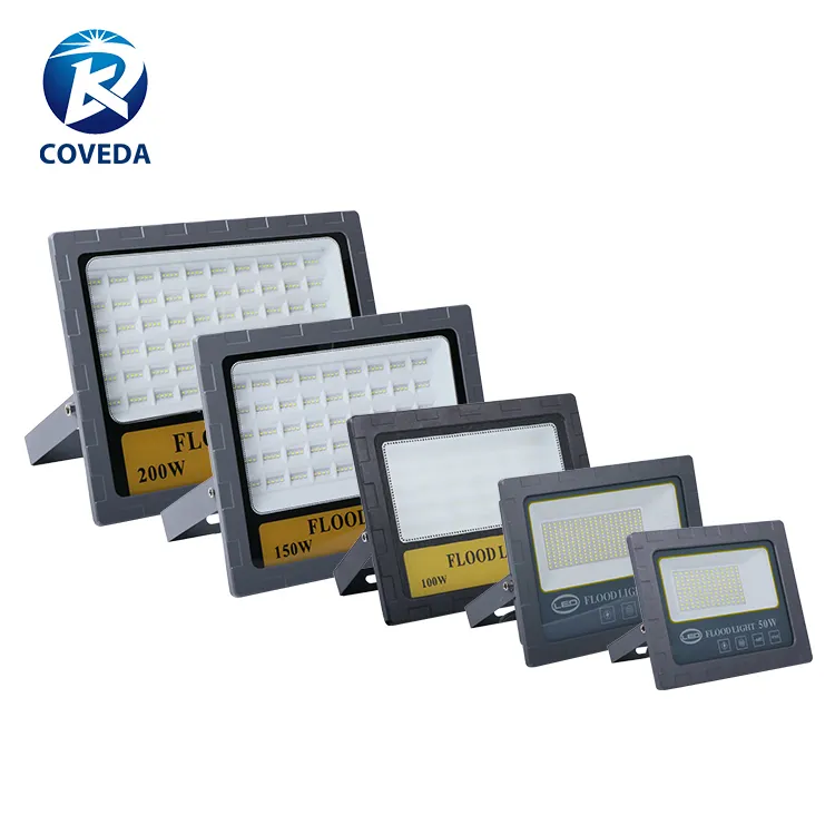 Nieuwe Verlichting Parkeerplaats Waterdichte Ip65 Die Gegoten Aluminium Legering 50W 100W 150W 200W 300W Schijnwerpers