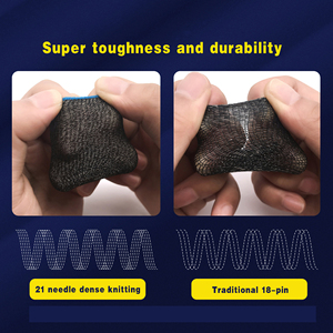 Hoge Gevoelige Anti-Zweet Gaming Ademend Vinger Mouw Flexibele Verfrissende Vinger Babybedjes - Product Image 5