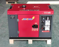 Generador Eléctrico Portátil Diésel Silencioso de 8KW 10KW Monofásico/Trifásico para el Hogar, Inversor de Energía, 10-12KVA - Precio
