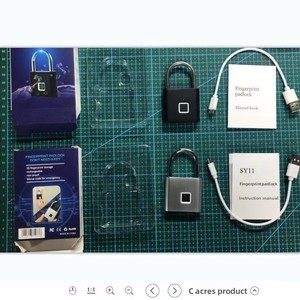 Lucchetto Intelligente BLE con Impronta Digitale Personalizzato, Antifurto, Sblocco Senza Chiave Tuya, Lucchetto Elettronico di Sicurezza per Armadietti da Palestra - Product Image 6