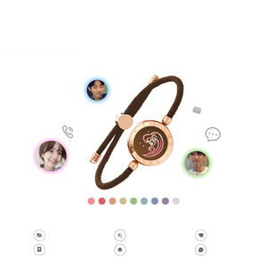 Love Vow Smart <strong>Bracelet</strong> for <strong>Couples</strong> - Vibration <strong>Touch</strong> Alert, Long Distance LDR Interactive <strong>Bracelet</strong>, Boyfriend Girlfriend Gift. - Product Image 4