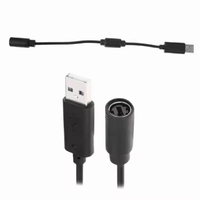 Convertisseur filaire pour manette Xbox 360, port USB pour PC de jeu - Convertit en câble de jeu compatible pour 360