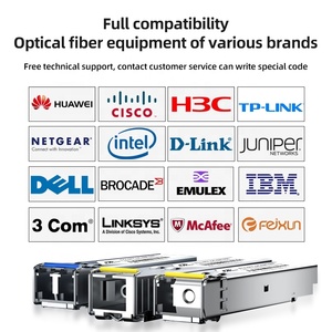 Phổ SFP duplex 10KM 20km SMF MMF DDM mô-đun 40km Mạng GE 10G SFP thu phát - Product Image 6
