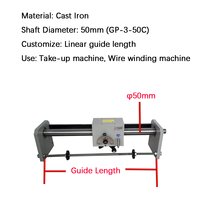 Unité d'entraînement transversale GP50C pour accessoires de machine de bobinage à rouleaux de guidage de fil