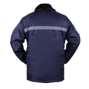 Chaqueta <span class=keywords><strong>de</strong></span> Invierno para Hombre, Acolchada <span class=keywords><strong>de</strong></span> Algodón, con Terciopelo, Tira Reflectante, Cálida, Visión Nocturna, para Protección Laboral, Almacenamiento en Frío, Soldadura Eléctrica - Product Image 5