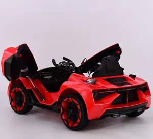 Самый популярный детский Электрический супер-автомобиль с двумя сиденьями RC лицензионные автомобили для езды на автомобиле 12 В для детей