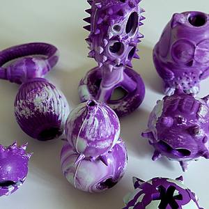 कुत्ते खिलौना निर्माता अनुकूलन योग्य रंग प्राकृतिक रबर उपचार और कुत्ते खिलौना गेंद भोजन डिस्पेंसर डोगी चूची खिलौना - Product Image 1