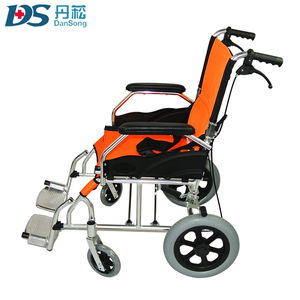 Prix d'usine, certifié CE, fauteuil roulant manuel en aluminium léger de 11 kg avec une capacité de charge de 100 kg, garantie de 3 ans, modèle DS-12L - Product Image 4