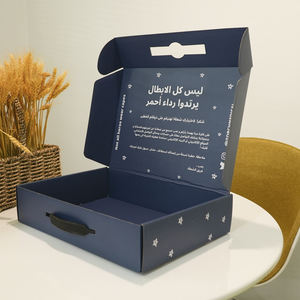 Caixa de embalagem de papel enrolado com logotipo personalizado, alta qualidade - Product Image 5