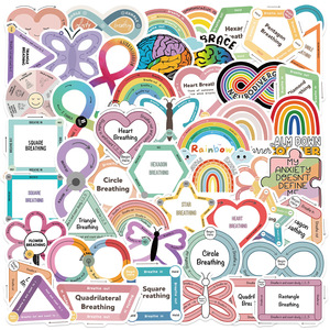 Custom Eco-Friendly Waterproof PVC <strong>Stickers</strong> UV <strong>Printed</strong> Customized Decorative <strong>Stickers</strong> Matte Varnishing <strong>DIY</strong> Home Decor Phone - Product Image 1