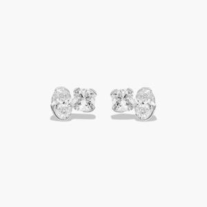 Sparkling Premium 925 Sterling Silver Moissanite Diamond Stud <b>Earrings</b> Luxury <b>Fine</b> Jewelry for Women Anniversary Birthday Gift - Product Image 6