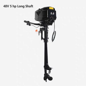 Motore Elettrico Fuoribordo 24V/48V, Motore Elettrico Brushless 1200W per Barche/Yacht/Kayak, Accessori Nautici - Product Image 3