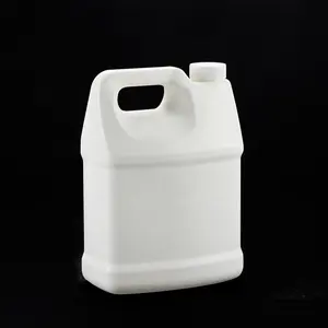 Chine Fabricant 1 litre blanc HDPE plastique Tambour <span class=keywords><strong>Jerrycan</strong></span> Bouteille d'eau avec bouchon à vis gravé Joint Prix compétitif - Product Image 1