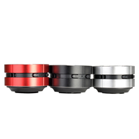 Mini haut-parleur sans fil à conduction osseuse BT 5.0 TWS, réveil, NFC, RCA, XLR, prise en charge AirPlay, audio bidirectionnel, design en plastique et métal