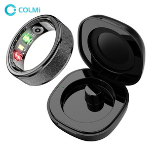 แหวนสมาร์ท Colmi R10 พร้อมเคสชาร์จ วัดอัตราการเต้นของหัวใจ กันน้ำ IP68 หน้าจอ LED สำหรับทุกเพศ ตรวจวัดสุขภาพและการนอนหลับ - Product Image 1