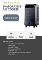 Refroidisseur d'air industriel à courant alternatif portatif refroidisseur de tache de climatiseur à C.A. pour l'usage à la maison