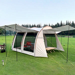 Tente de <span class=keywords><strong>camping</strong></span> portable grand espace pour l'extérieur, en polyester 210T, imperméable, protection solaire, avec poteaux en fibre de verre, pour hayon de voiture - Product Image 1
