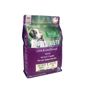 Saco Flexível para Ração de Cães com Abertura Fácil, Fita de Rasgar, Zíper Reutilizável, À Prova de Umidade, Vedação Antivazamento, Design Personalizado Aceito para Leite e Gelatina - Product Image 1