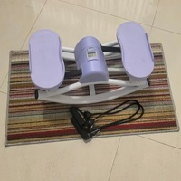 Appareil de fitness multifonctionnel silencieux en acier, de style euro-américain, pour la maison, avec pédale à tapis et corde de traction, à mouvement oscillant en U