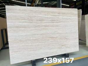 <span class=keywords><strong>Travertin</strong></span> Super Blanc d'Italie, <span class=keywords><strong>Travertin</strong></span> Blanc Ivoire, Pierre Naturelle Polie, Dalle de Marbre <span class=keywords><strong>pour</strong></span> Mur et Sol - Product Image 6