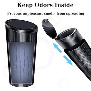 Paquete de 2 Contenedores de Basura para Auto, Portavasos Universal a Prueba de Fugas, Contenedor de Basura para Vehículo - Product Image 6